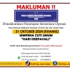 NOTIS PENUTUPAN SEMENTARA NADI 